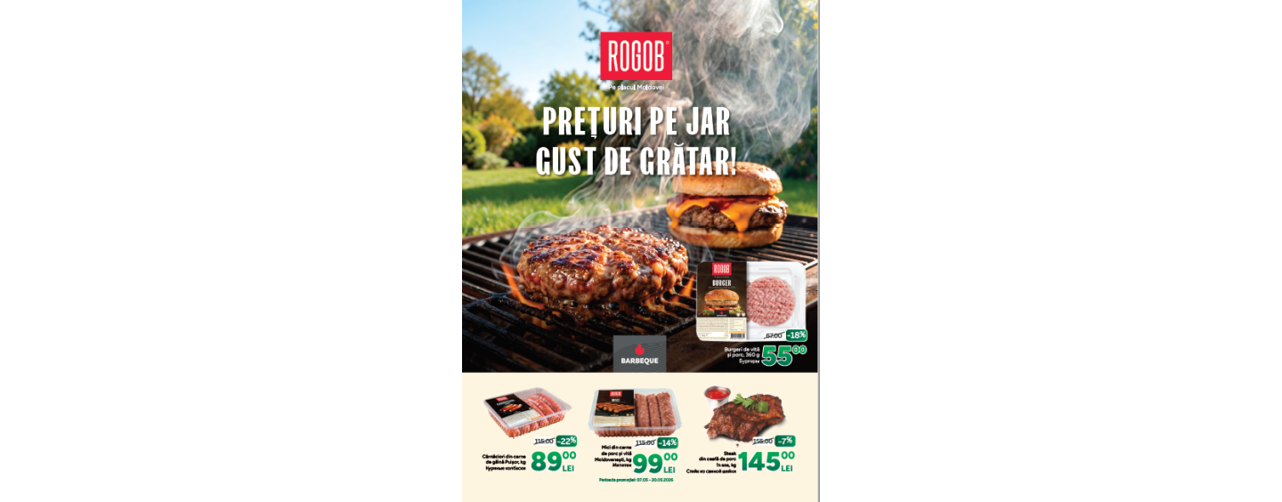 Promoții în magazinele ROGOB