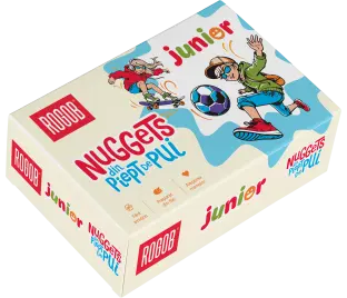 Nuggets Junior din piept de pui